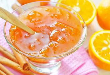 Image showing orange jam