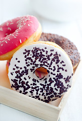 Image showing Sweet donuts, different kind from donuts