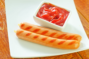 Image showing sausages