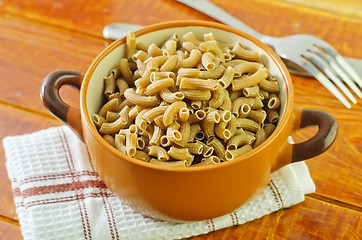 Image showing raw pasta