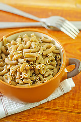 Image showing raw pasta