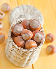 Image showing hazelnuts