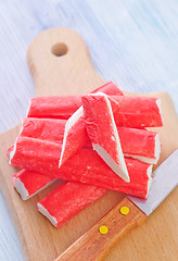 Image showing crab sticks