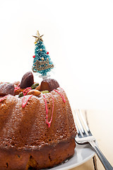 Image showing Christmas cake 