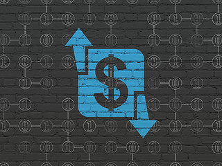 Image showing Finance concept: Finance on wall background