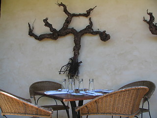 Image showing winery bar