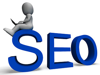 Image showing Seo Showing Search Engine Optimization