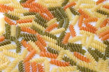 Image showing Colorful Noodles