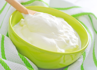 Image showing sour cream