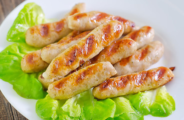 Image showing sausages