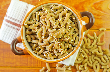 Image showing raw pasta