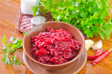 Image showing fried beet