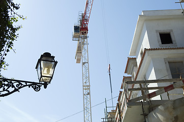 Image showing City construction site