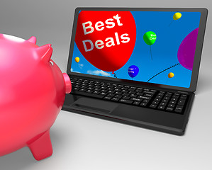 Image showing Best Deal On Laptop Showing Great Deal