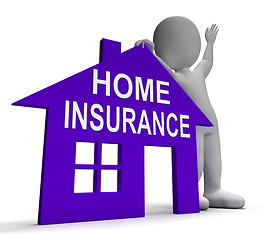 Image showing Home Insurance House Means Insuring Property