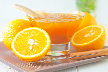 Image showing orange jam