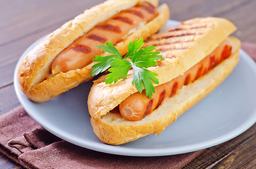 Image showing hot dogs