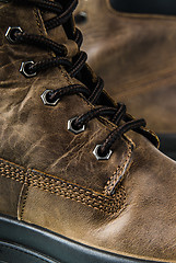 Image showing Fragment Leather Winter Boot