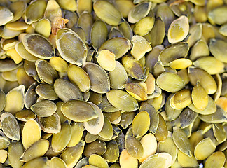 Image showing Delicious pumpkin seeds 