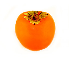 Image showing Delicious fruit persimmons