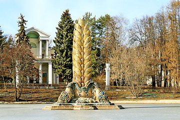 Image showing The fountain of ears corn 