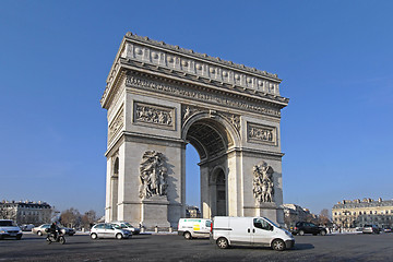 Image showing Arc de Triomphe Paris