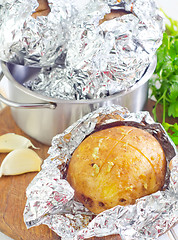 Image showing baked potato