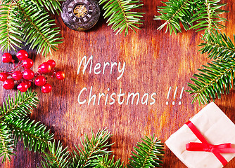 Image showing Christmas background