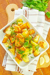 Image showing fried potato