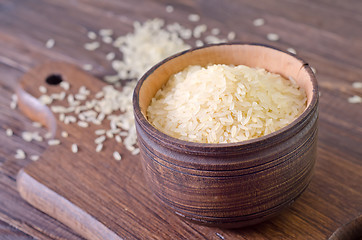 Image showing raw rice