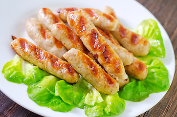 Image showing sausages