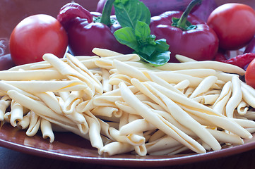 Image showing Typical Calabrian pasta called 