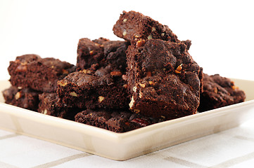 Image showing Brownies dessert