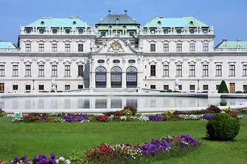 Image showing Belvedere in Vienna, Austria