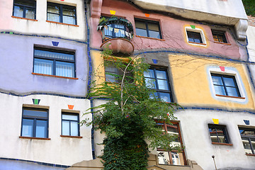 Image showing Hundertwasser House in Vienna, Austria