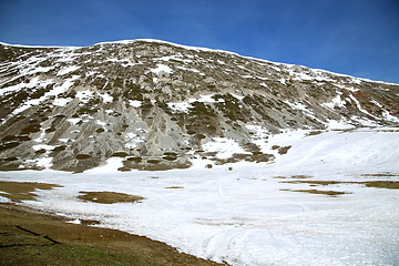 Image showing Campo Felice, Abruzzo mountain landscape in Italy