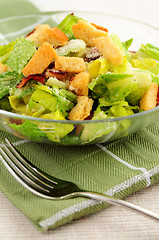 Image showing Caesar salad