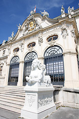 Image showing Belvedere in Vienna, Austria