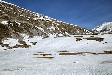 Image showing Campo Felice, Abruzzo mountain landscape in Italy