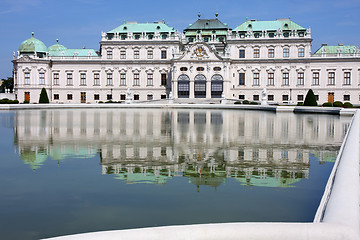 Image showing Baroque castle Belvedere, Vienna, Austria