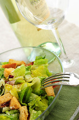 Image showing Caesar salad