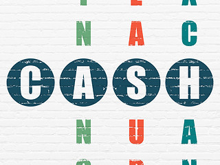 Image showing Money concept: Cash in Crossword Puzzle