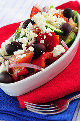 Image showing Greek salad