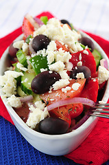 Image showing Greek salad