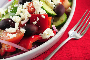 Image showing Greek salad