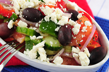 Image showing Greek salad