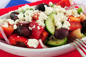 Image showing Greek salad