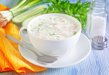 Image showing cold soup