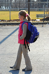 Image showing School girl