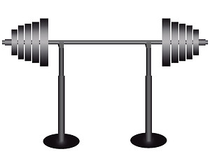 Image showing barbell
